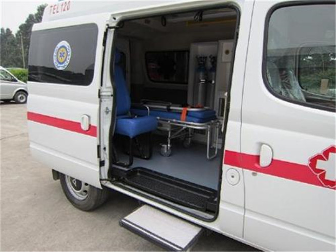 临猗救护车出租服务案例7
