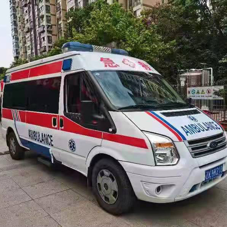 临猗长途救护车护送病人返乡